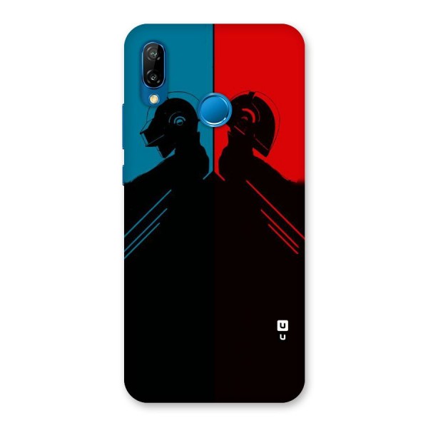 Fight Colours Back Case for Huawei P20 Lite