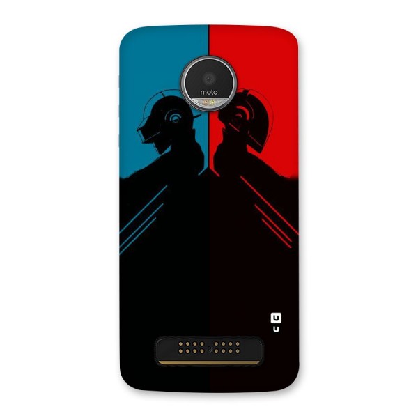 Fight Colours Back Case for Moto Z Play