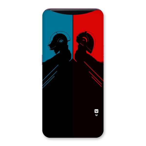 Fight Colours Back Case for Oppo Find X