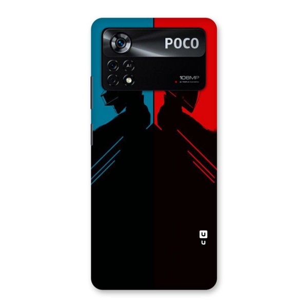 Fight Colours Back Case for Poco X4 Pro 5G