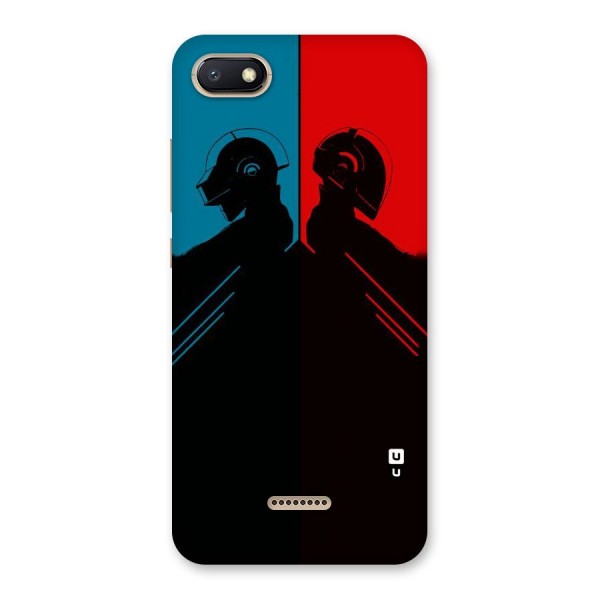 Fight Colours Back Case for Redmi 6A