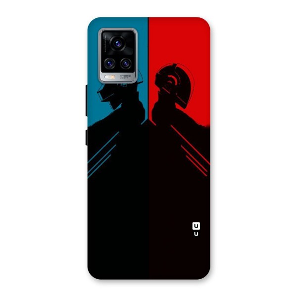 Fight Colours Back Case for Vivo V20 Pro