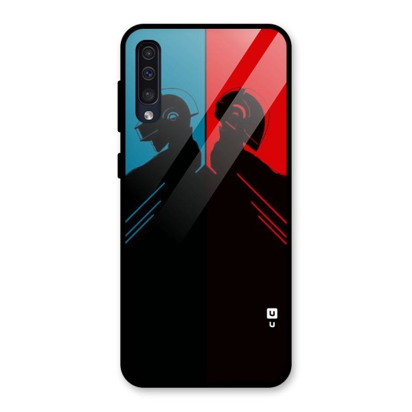 Fight Colours Glass Back Case for Galaxy A50s