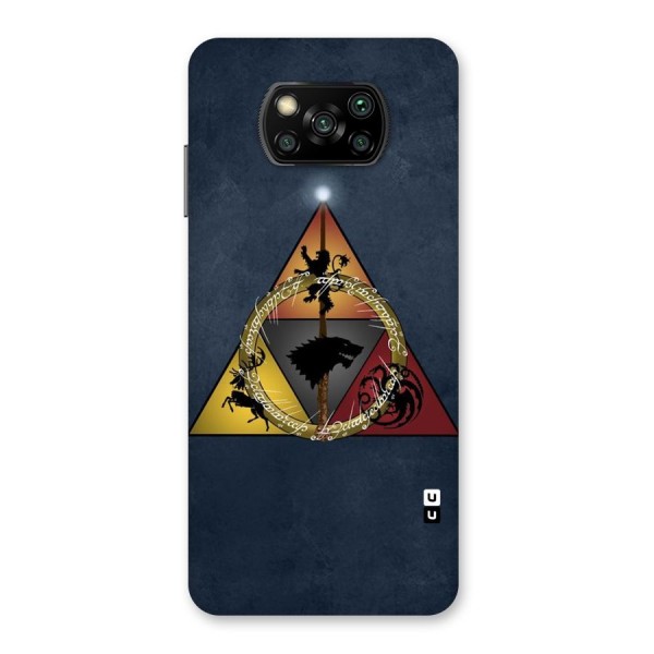 Fight For Crown Back Case for Poco X3