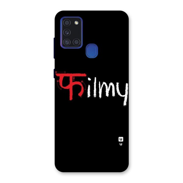 Filmy Back Case for Galaxy A21s