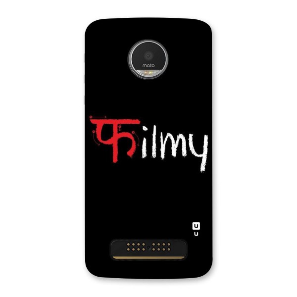 Filmy Back Case for Moto Z Play