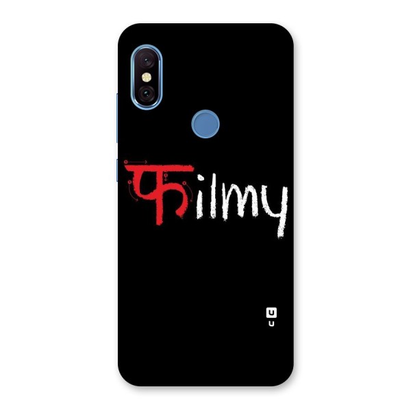 Filmy Back Case for Redmi Note 6 Pro