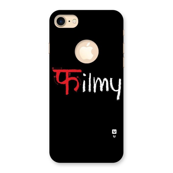 Filmy Back Case for iPhone 8 Logo Cut