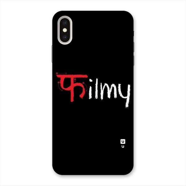 Filmy Back Case for iPhone XS Max