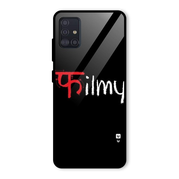 Filmy Glass Back Case for Galaxy A51