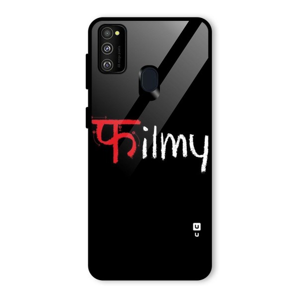 Filmy Glass Back Case for Galaxy M21