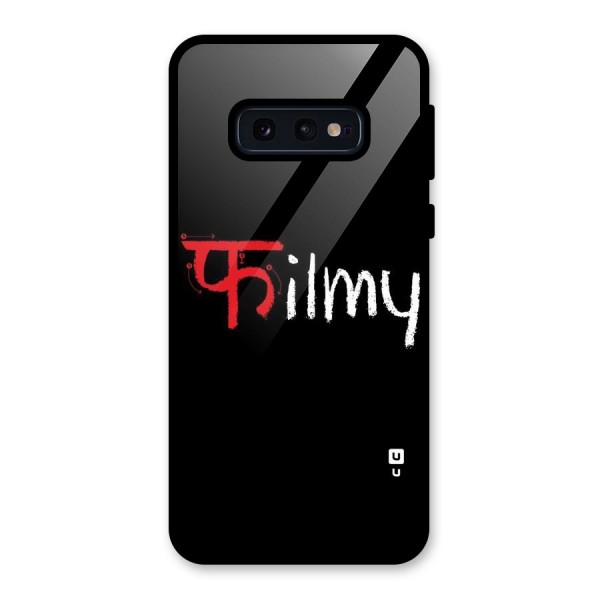 Filmy Glass Back Case for Galaxy S10e