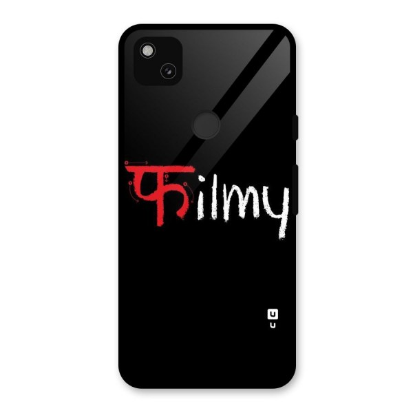 Filmy Glass Back Case for Google Pixel 4a