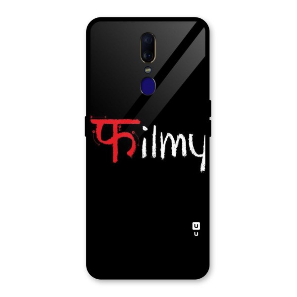 Filmy Glass Back Case for Oppo F11