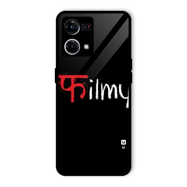 Filmy Glass Back Case for Oppo F21 Pro 4G