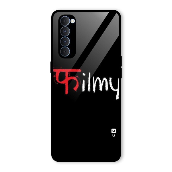 Filmy Glass Back Case for Oppo Reno4 Pro