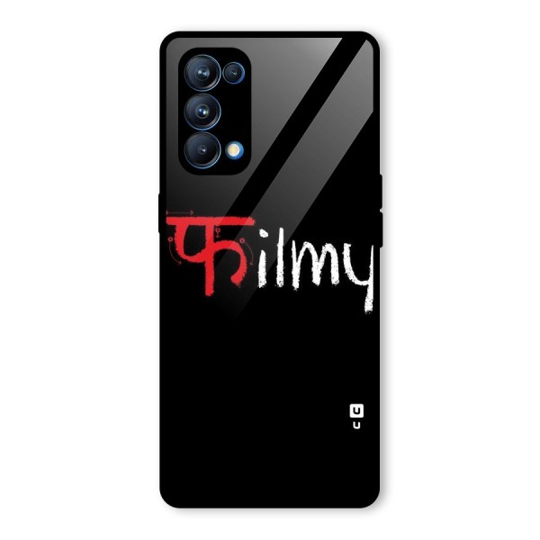 Filmy Glass Back Case for Oppo Reno5 Pro 5G