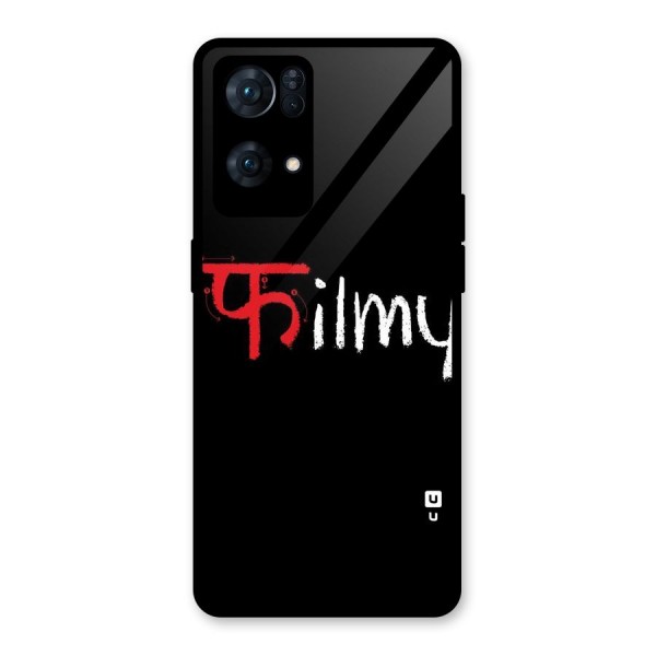 Filmy Glass Back Case for Oppo Reno7 Pro 5G