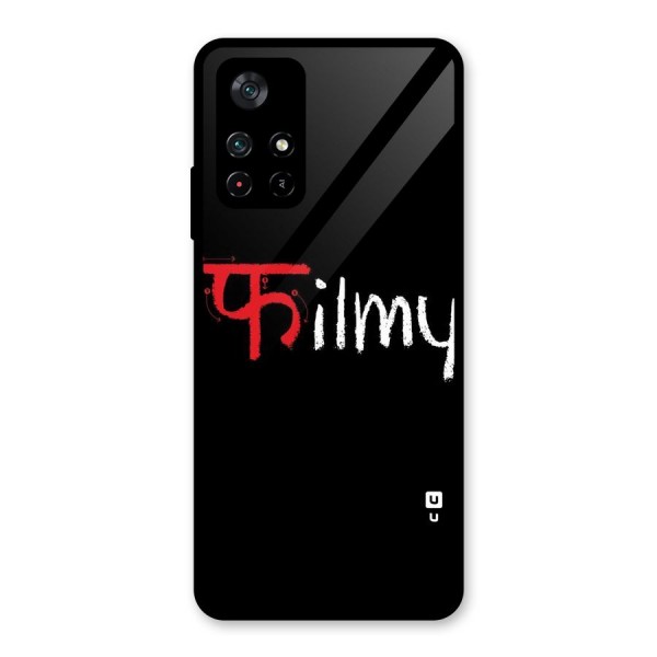 Filmy Glass Back Case for Poco M4 Pro 5G