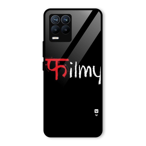 Filmy Glass Back Case for Realme 8