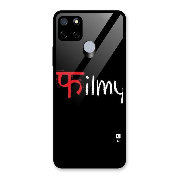 Filmy Glass Back Case for Realme C15