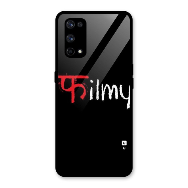 Filmy Glass Back Case for Realme X7 Pro