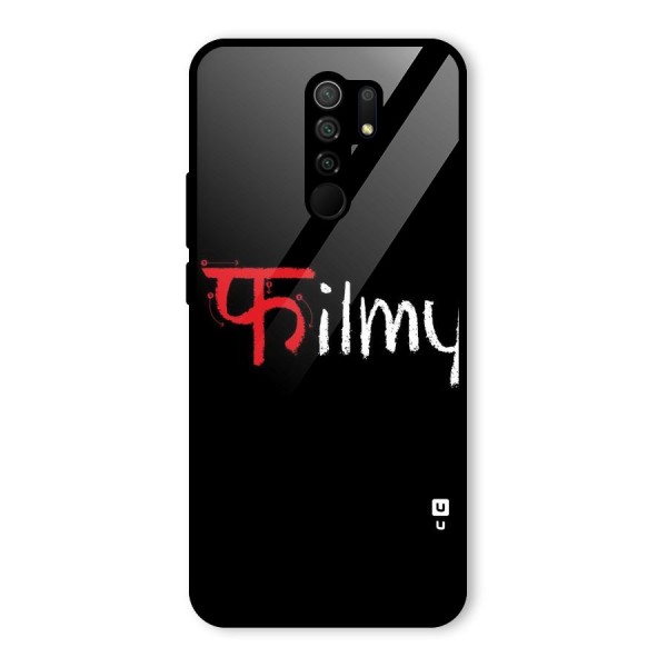 Filmy Glass Back Case for Redmi 9 Prime