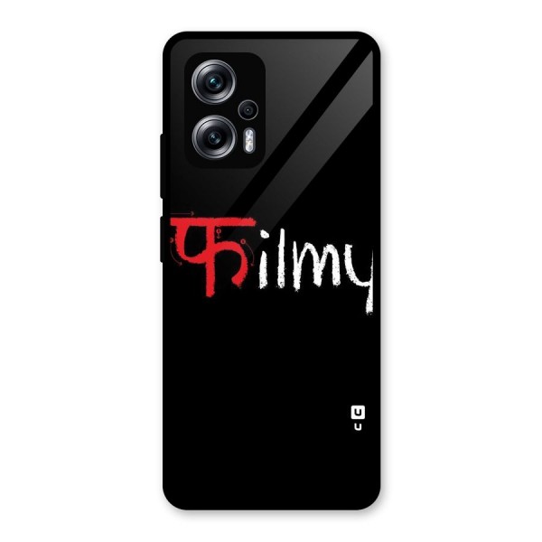 Filmy Glass Back Case for Redmi K50i