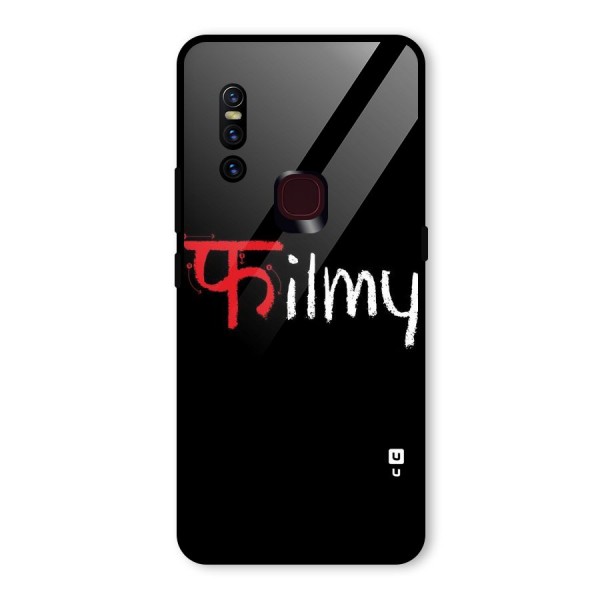 Filmy Glass Back Case for Vivo V15