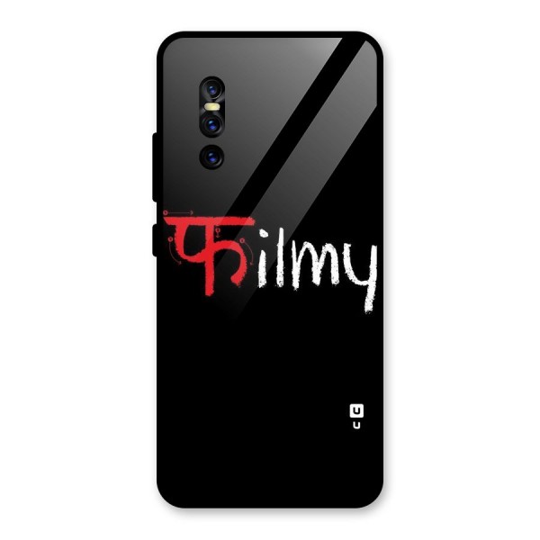 Filmy Glass Back Case for Vivo V15 Pro