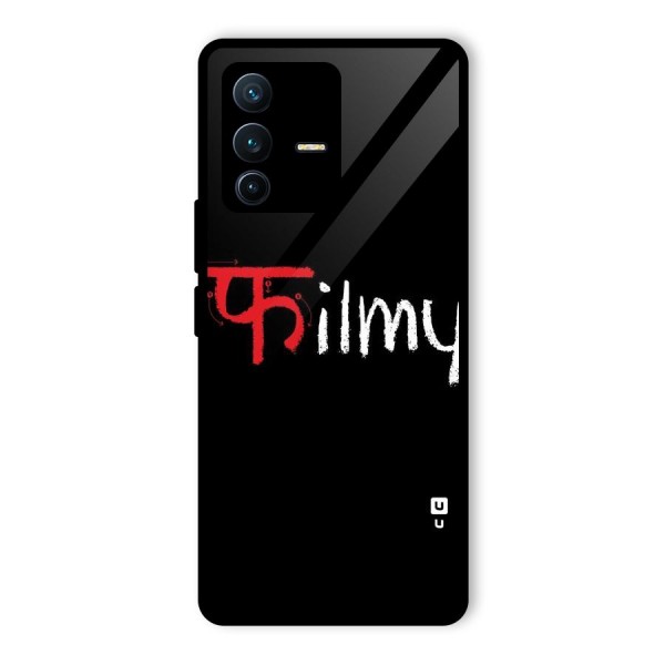 Filmy Glass Back Case for Vivo V23 Pro