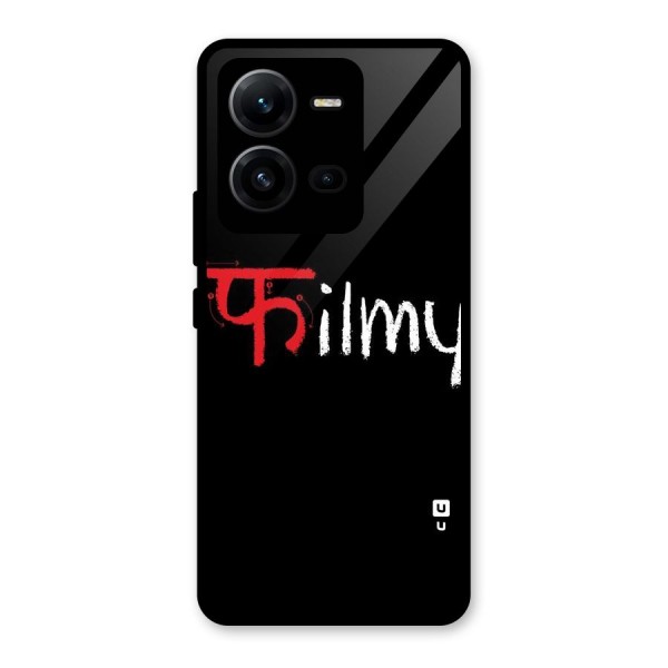 Filmy Glass Back Case for Vivo V25