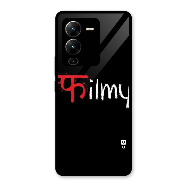 Filmy Glass Back Case for Vivo V25 Pro