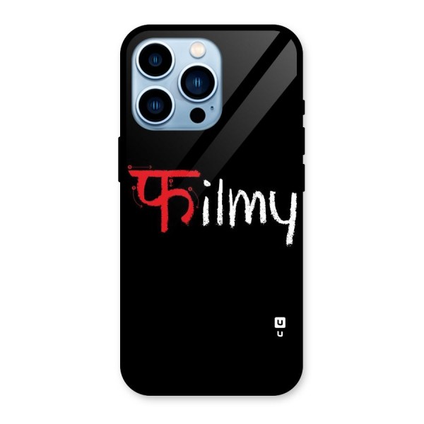 Filmy Glass Back Case for iPhone 13 Pro