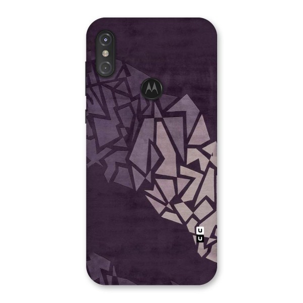 Fine Abstract Back Case for Motorola One Power