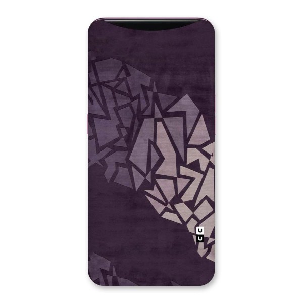 Fine Abstract Back Case for Oppo Find X