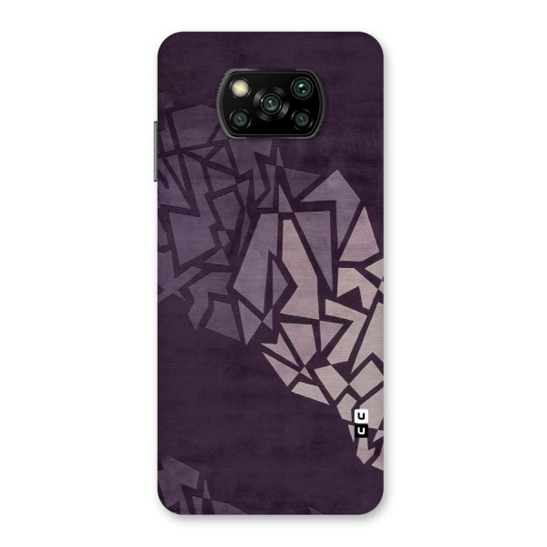 Fine Abstract Back Case for Poco X3