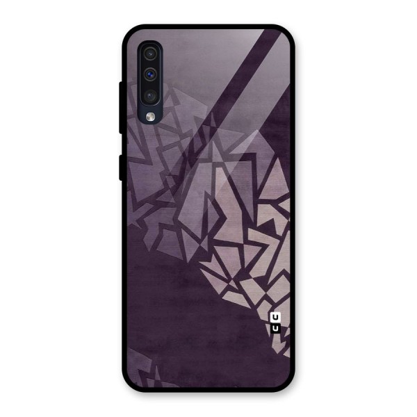 Fine Abstract Glass Back Case for Galaxy A50s