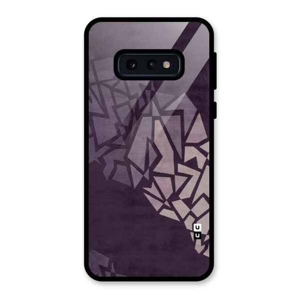 Fine Abstract Glass Back Case for Galaxy S10e