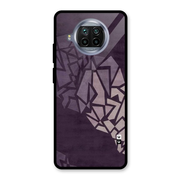 Fine Abstract Glass Back Case for Mi 10i