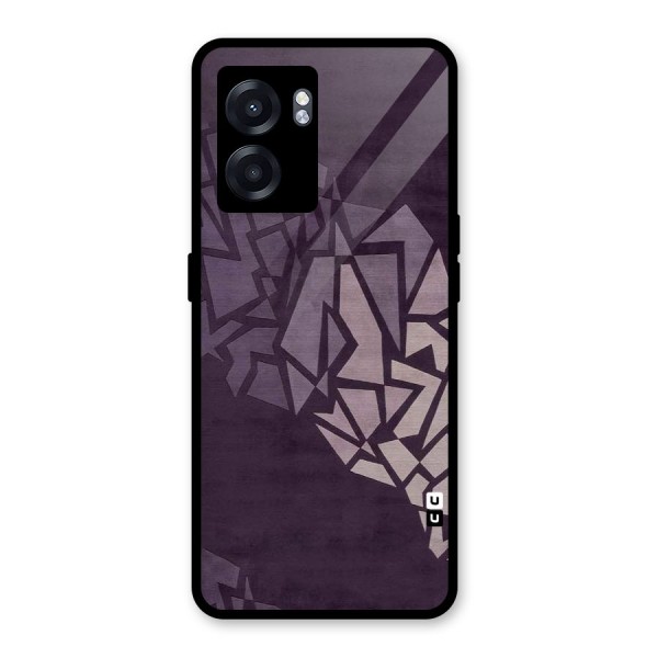 Fine Abstract Glass Back Case for Oppo K10 (5G)