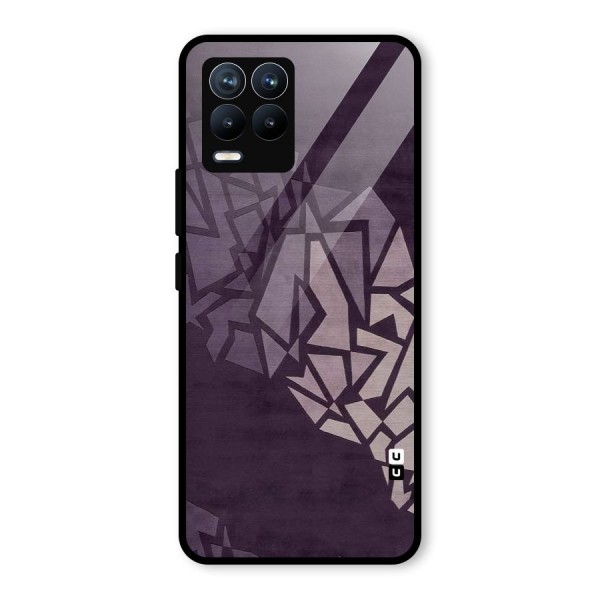 Fine Abstract Glass Back Case for Realme 8 Pro