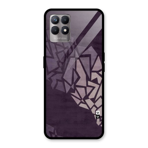 Fine Abstract Glass Back Case for Realme 8i