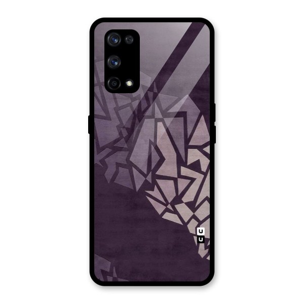 Fine Abstract Glass Back Case for Realme X7 Pro