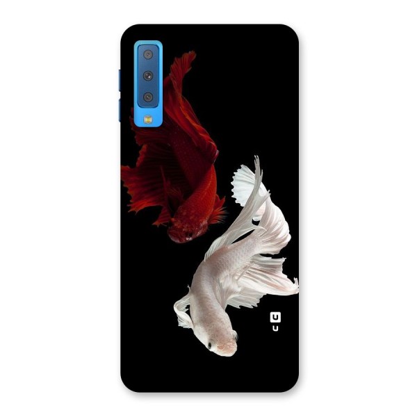 Fish Design Back Case for Galaxy A7 (2018)