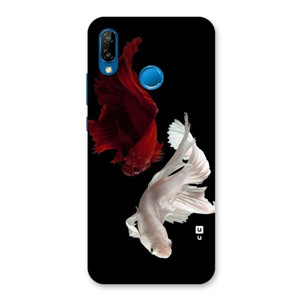 Fish Design Back Case for Huawei P20 Lite