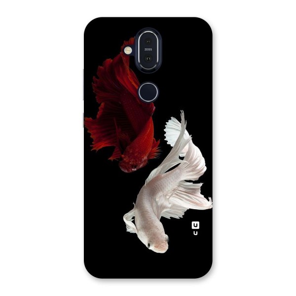 Fish Design Back Case for Nokia 8.1