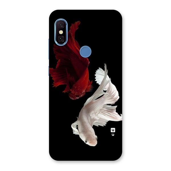 Fish Design Back Case for Redmi Note 6 Pro