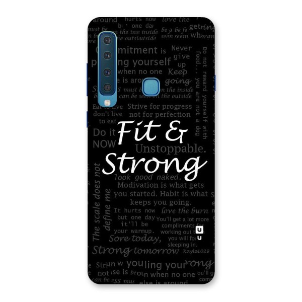 Fit And Strong Back Case for Galaxy A9 (2018)