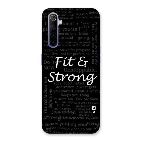 Fit And Strong Back Case for Realme 6